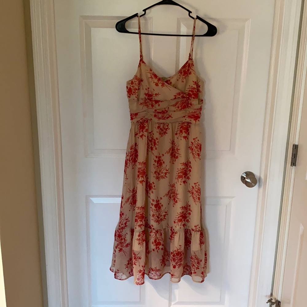 All in favor strapless summer dress